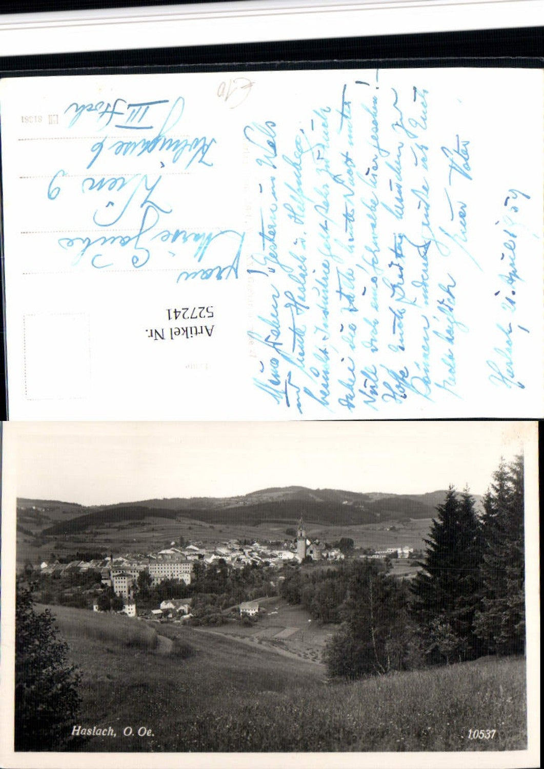 527241, rare AK Haslach im Mühlkreis Rohrbach