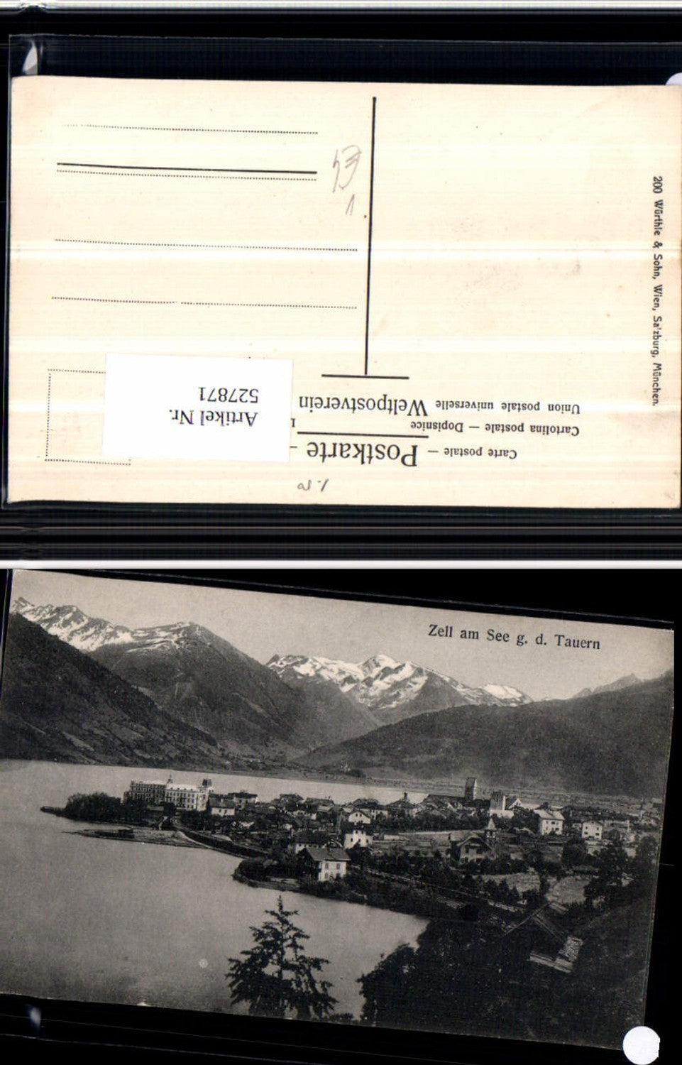 527871,Zell am See 1910 pub Würthle 200