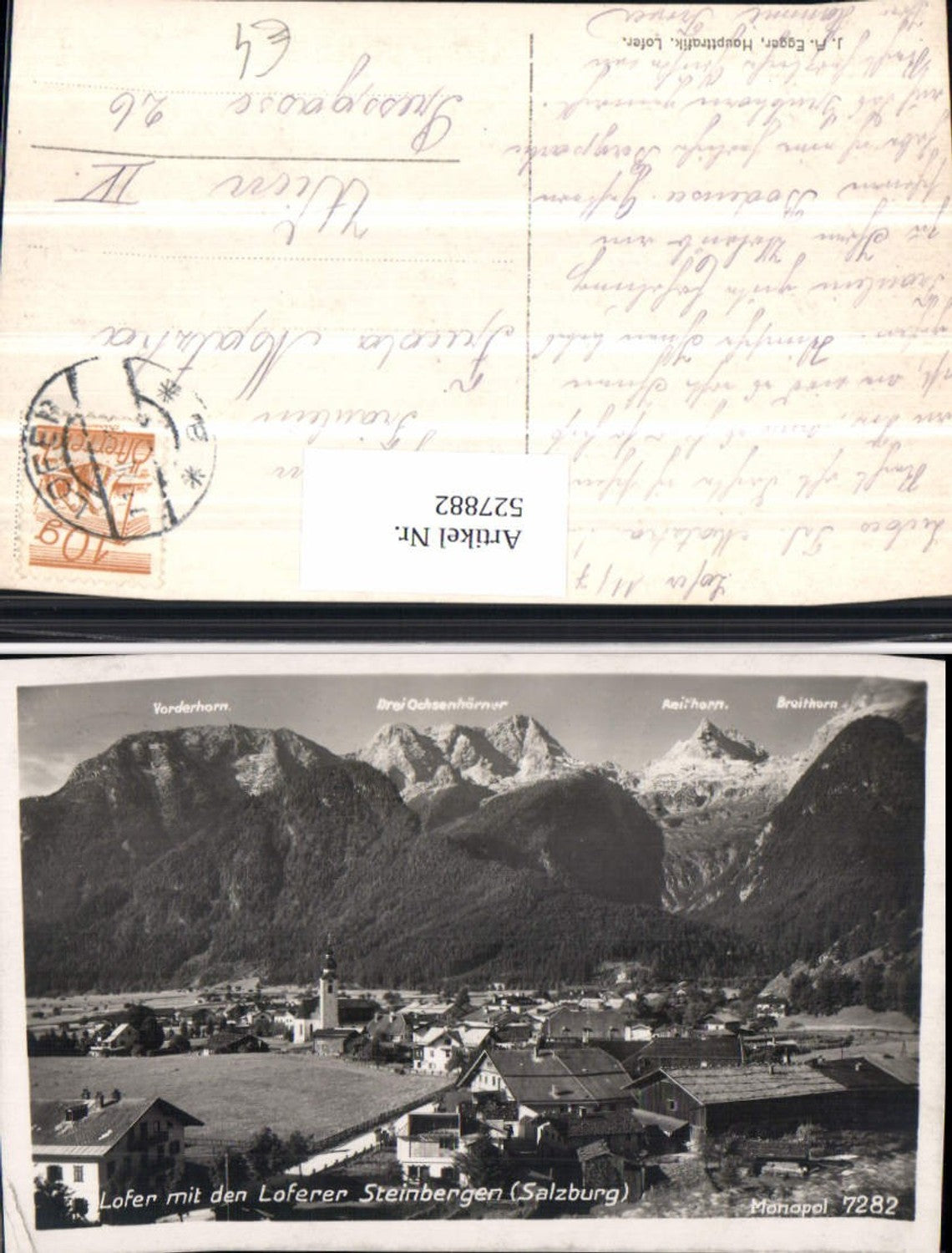 527882,Lofer mit Loferer Steinberge