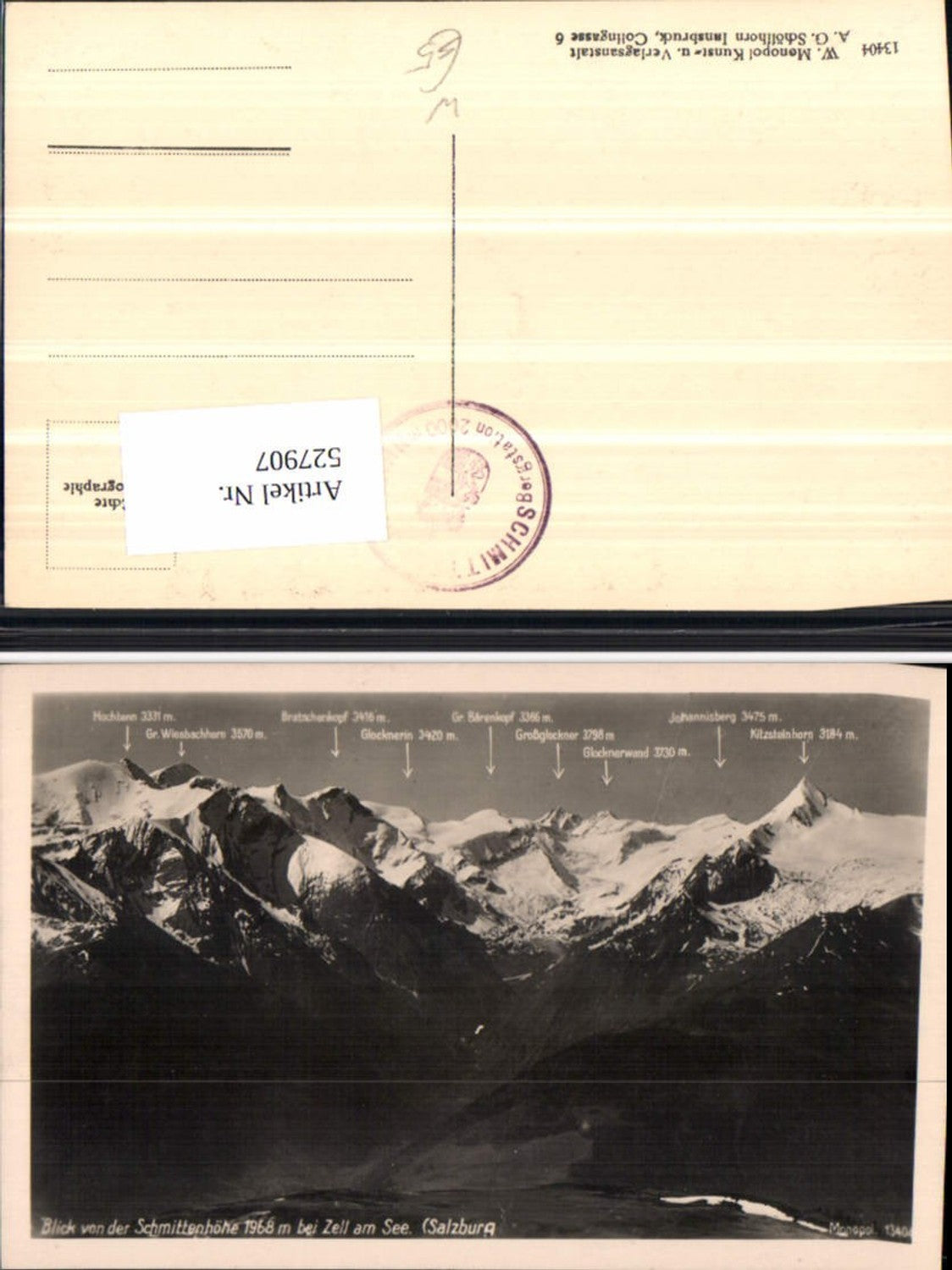 527907,Schmittenhöhe bei Zell am See