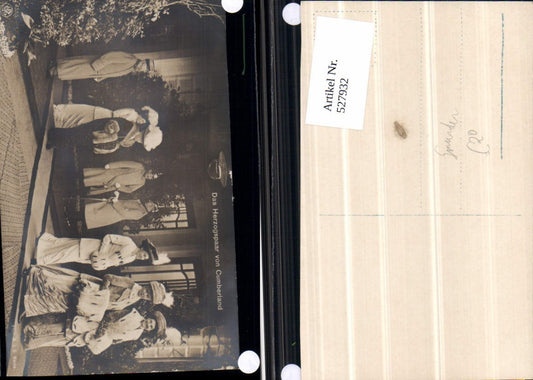 527932,Foto-AK Grünau Cumberland Herzogspaar Herzog v. Cumberland Almsee