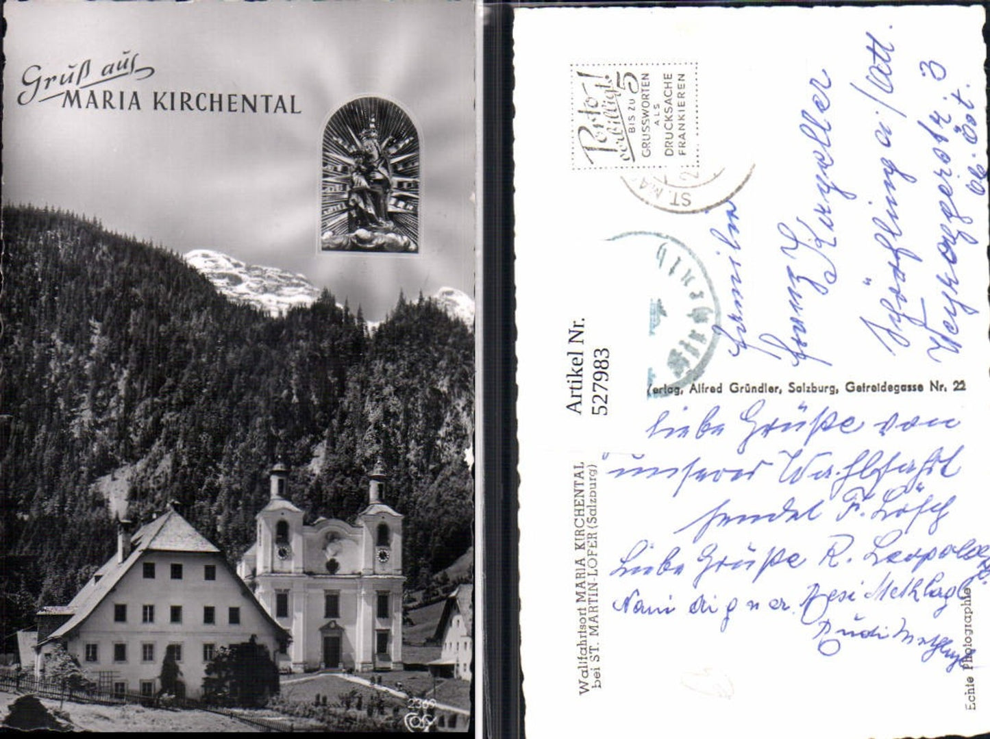 527983,Maria Kirchental bei Lofer Unken St. Martin