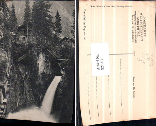 527991,Kaprun Kesselfall im Kaprunertal Wasserfall pub Würthle 3123