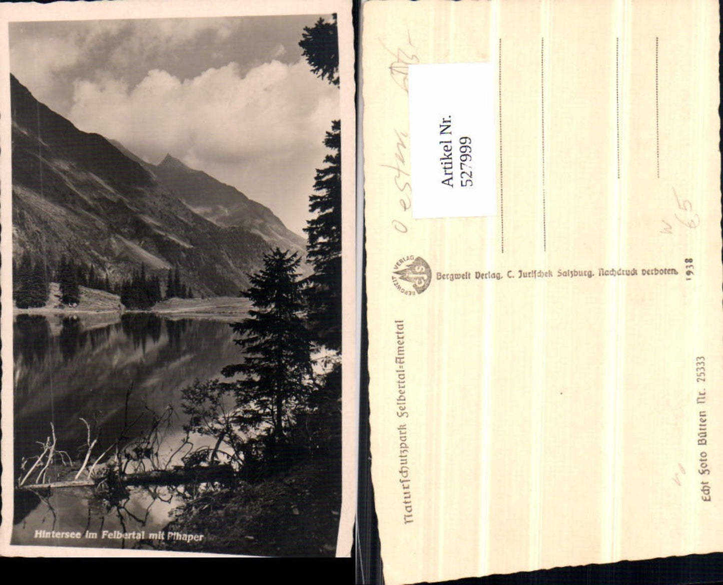 527999,Felbertal Amertal Hintersee bei Mittersill im Pinzgau