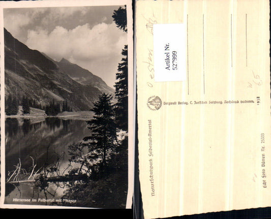 527999,Felbertal Amertal Hintersee bei Mittersill im Pinzgau