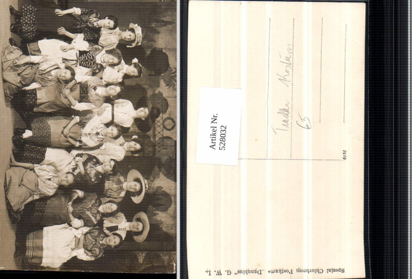 528032,Foto-AK Theatergruppe Trachtenverein Edt Lambach