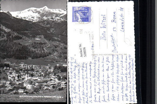 528036,Bad Hofgastein m. Hundskopf