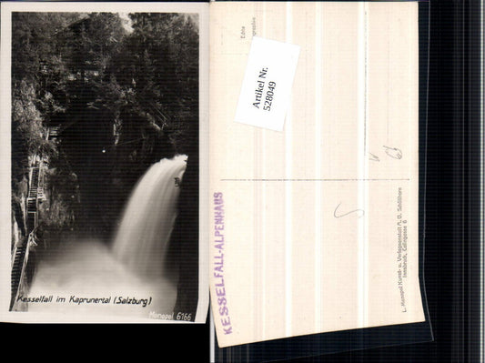 528049,Foto-AK Kesselfall im Kaprunertal Kaprun