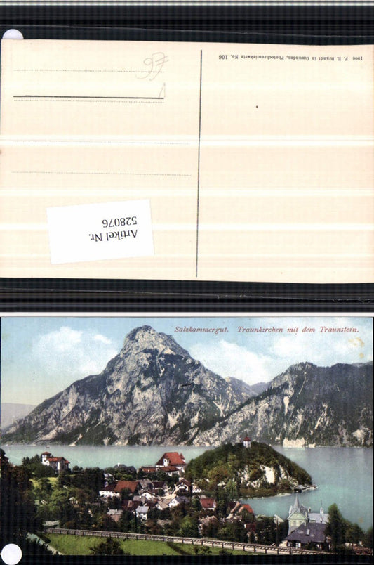 528076,Traunkirchen am Traunsee Traunstein pub Brandt 106