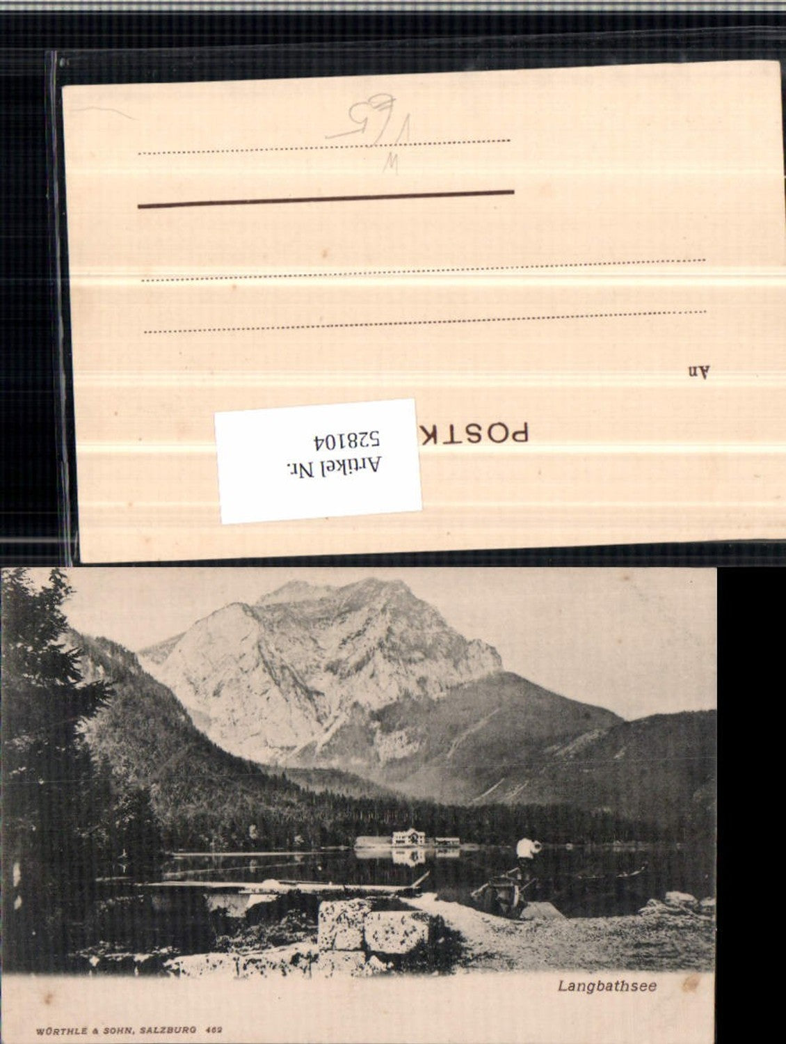 528104,Langbathsee bei Ebensee pub Würthle 462