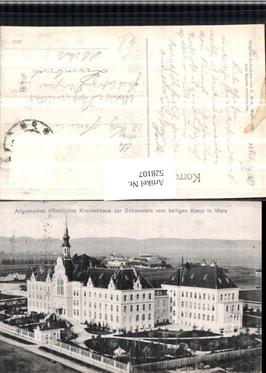 528107,Wels Krankenhaus 1907