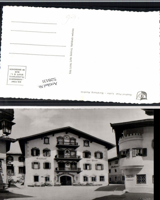 528131,Lofer Gasthaus zur Post