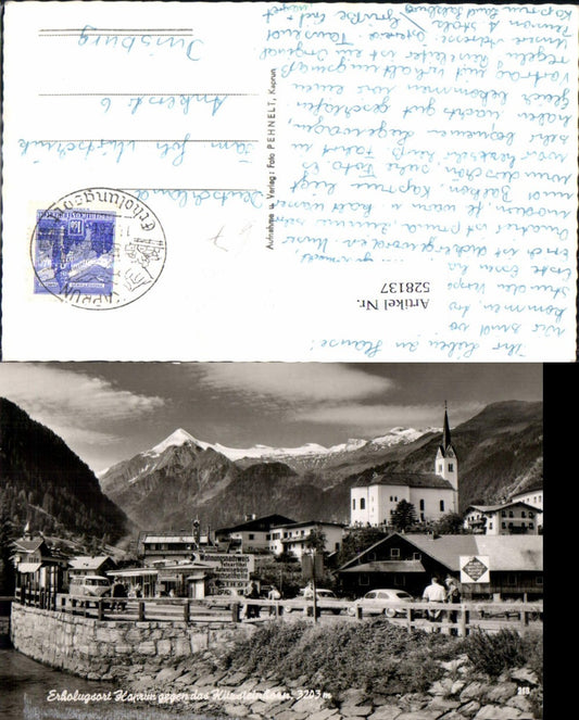 528137,Kaprun VW Bully Partie im Ort VW Käfer Auto Oldtimer