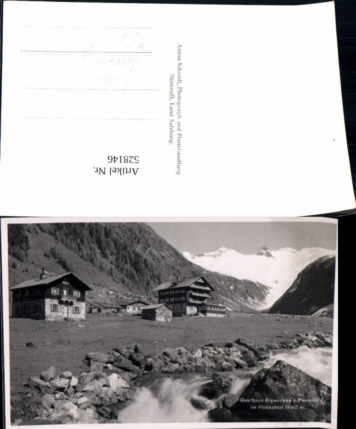 528146,Neukirchen Bramberg a. Großvenediger Gasthaus Alpenrose Habachtal