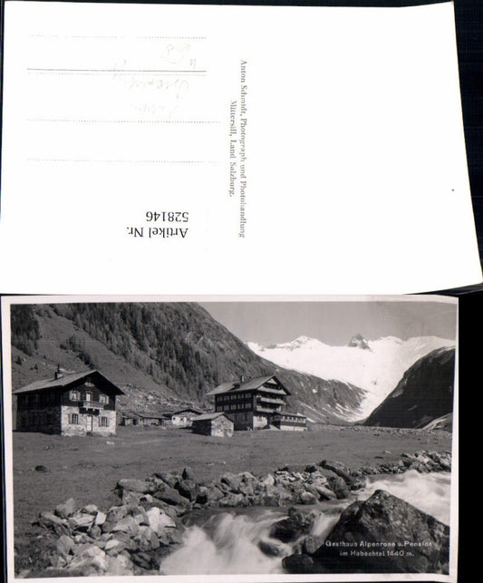 528146,Neukirchen Bramberg a. Großvenediger Gasthaus Alpenrose Habachtal