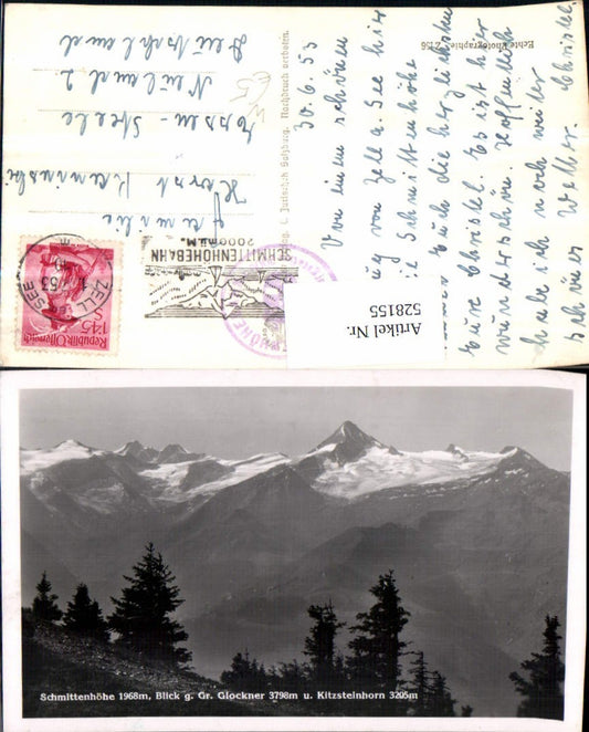 528155,Schmittenhöhe bei Zell am See Kitzsteinhorn