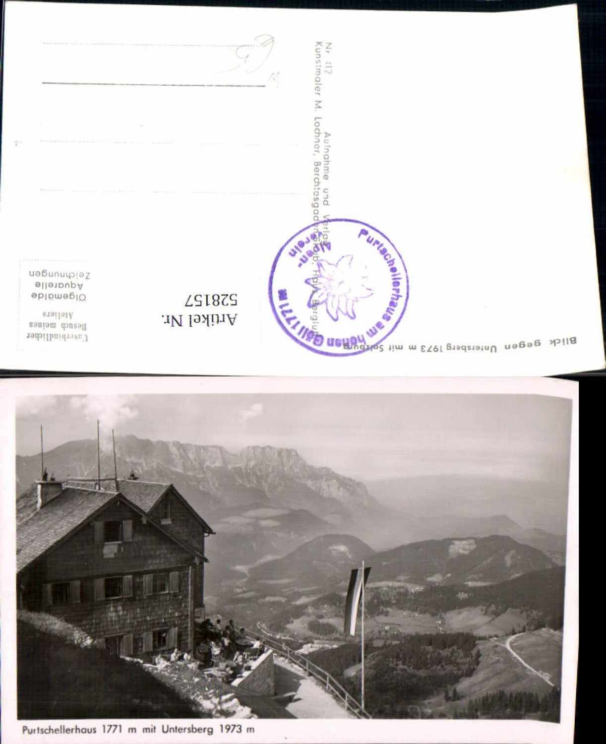 528157,Purtschellerhaus bei Kuchl Golling