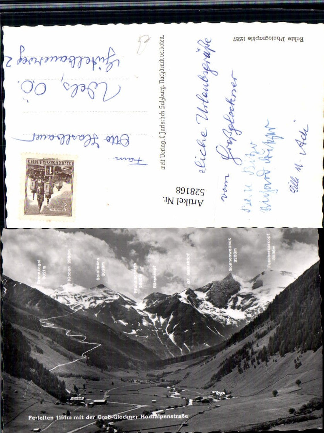 528168,Ferleiten m. Hochalpenstraße Großglockner