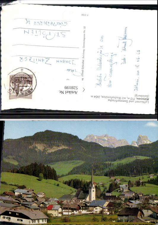 528199,Abtenau m. Bischofsmütze