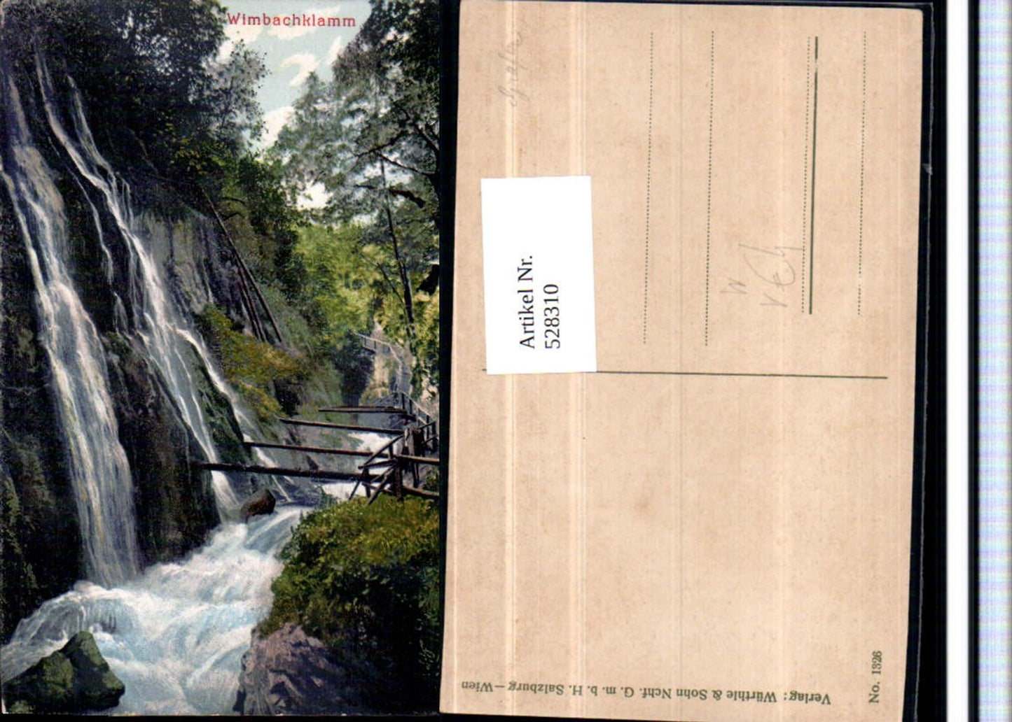 528310,Wimbachklamm bei Ramsau Berchtesgaden