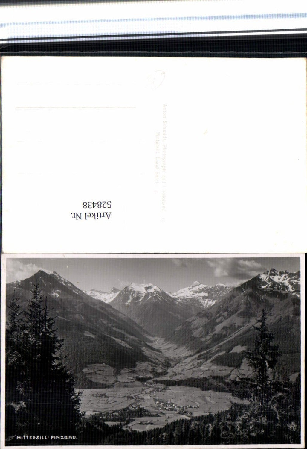 528438,Foto-AK Mittersill im Pinzgau