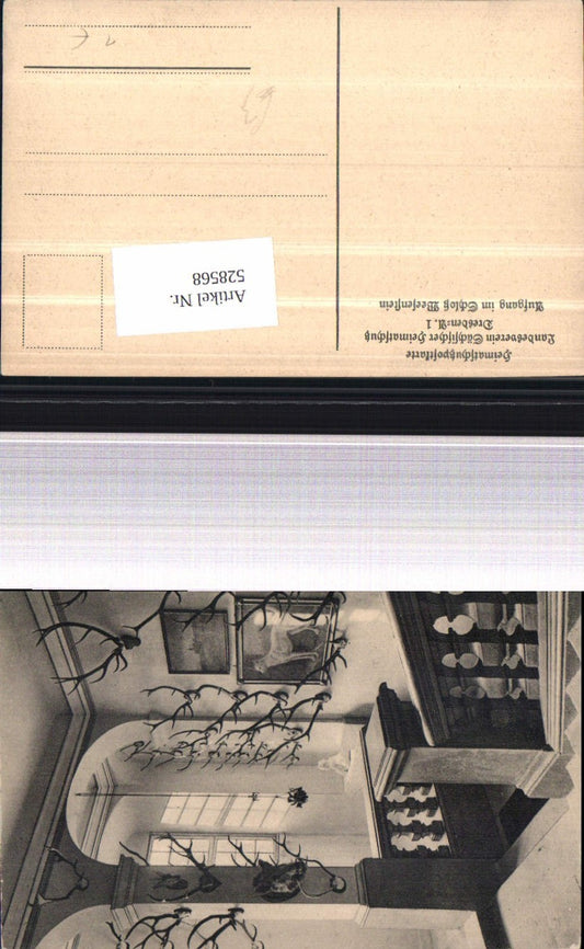 528568,Heimatschutzpostkarte Sächsischer Heimatschutz Weesenstein Müglitztal
