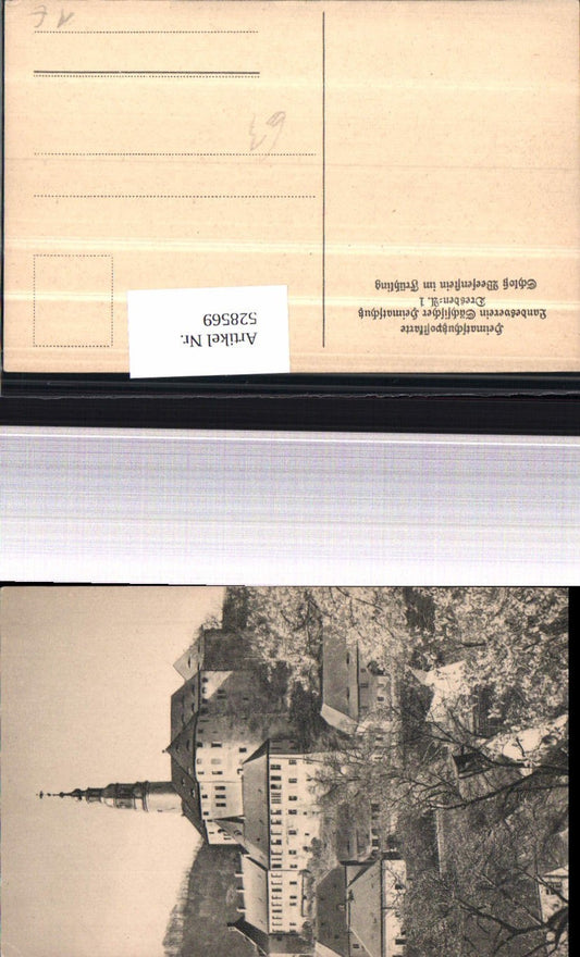528569,Heimatschutzpostkarte Sächsischer Heimatschutz Weesenstein Müglitztal