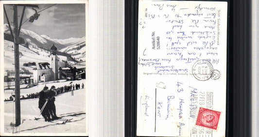 5285640,Lift Sessellift in Saalbach Maisereck