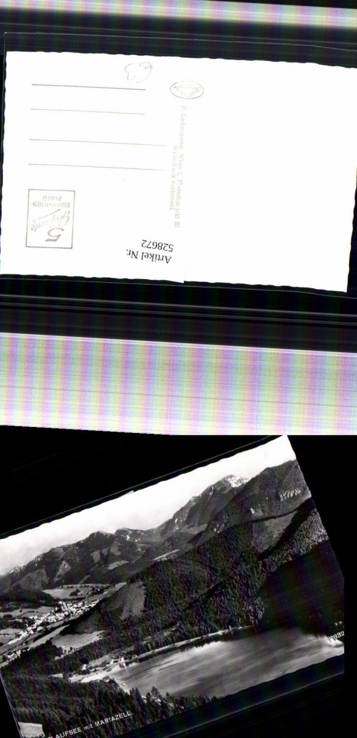 5285672,Foto Ak Erlaufsee m. Mariazell