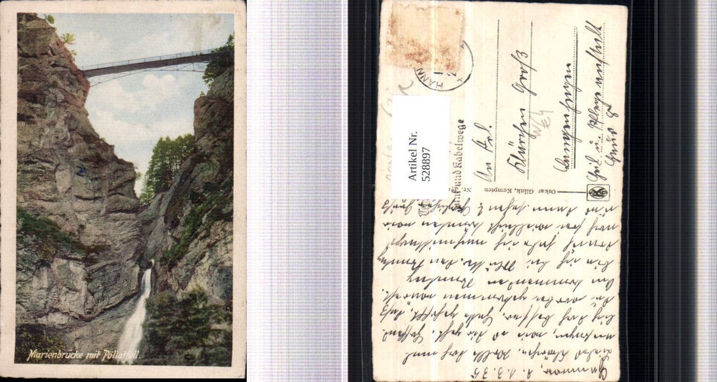 5285897,Pöllatfall b. Schwangau Füssen