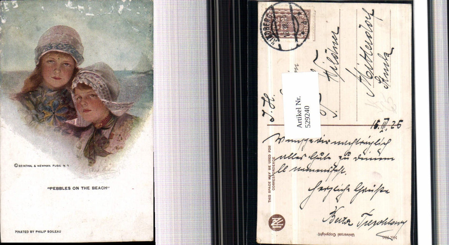 529240,Künstler AK Philip Boileau Kinder Holland pub Reinthal Newman 756