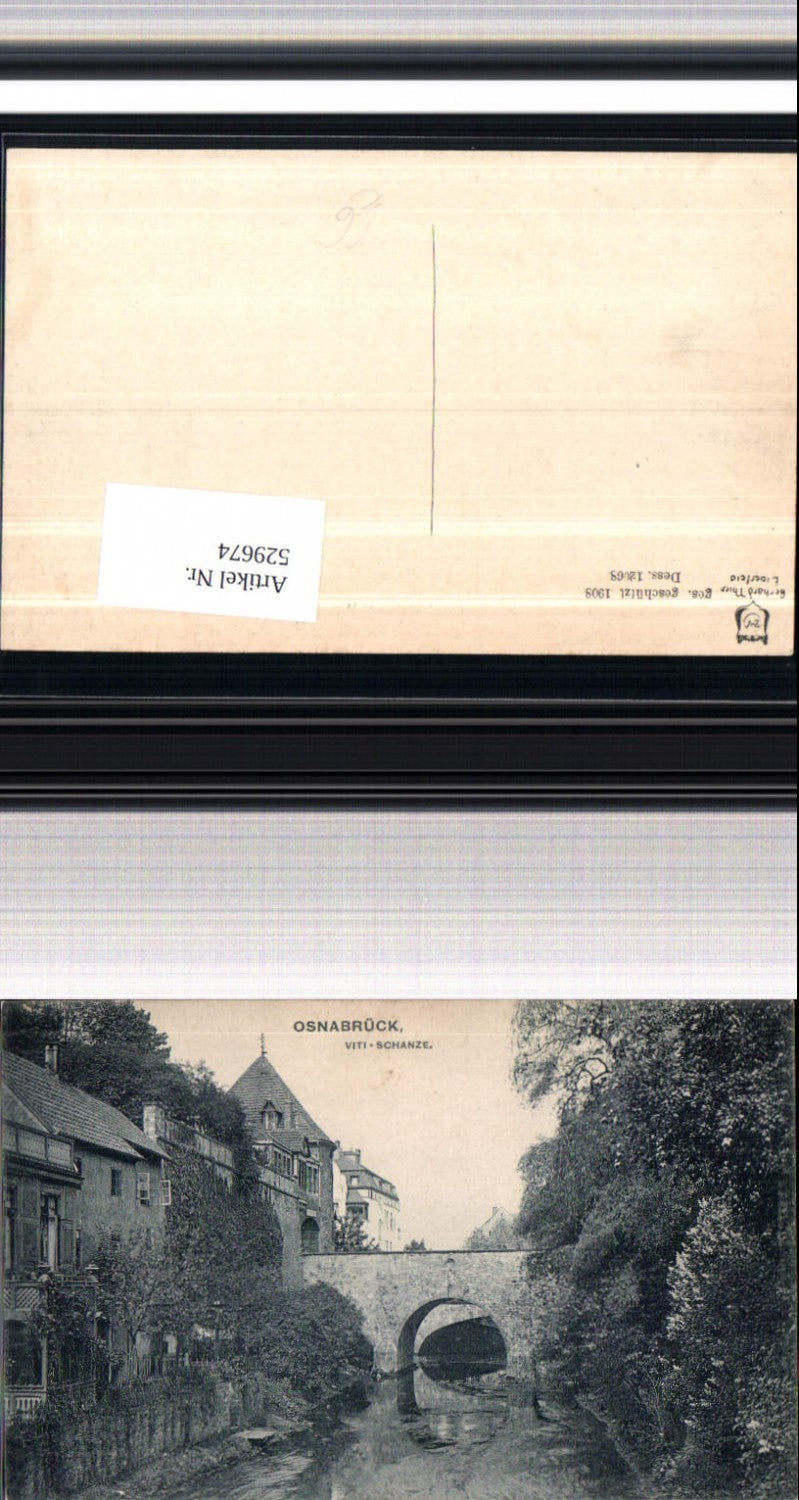 529674,Osnabrück Viti-Schanze Partie Brücke