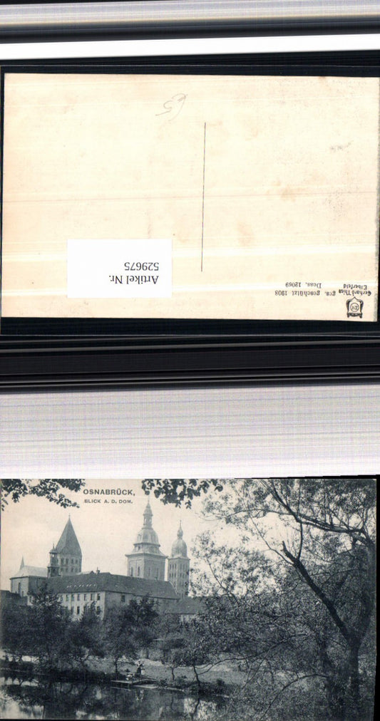 529675,Osnabrück Blick zum Dom