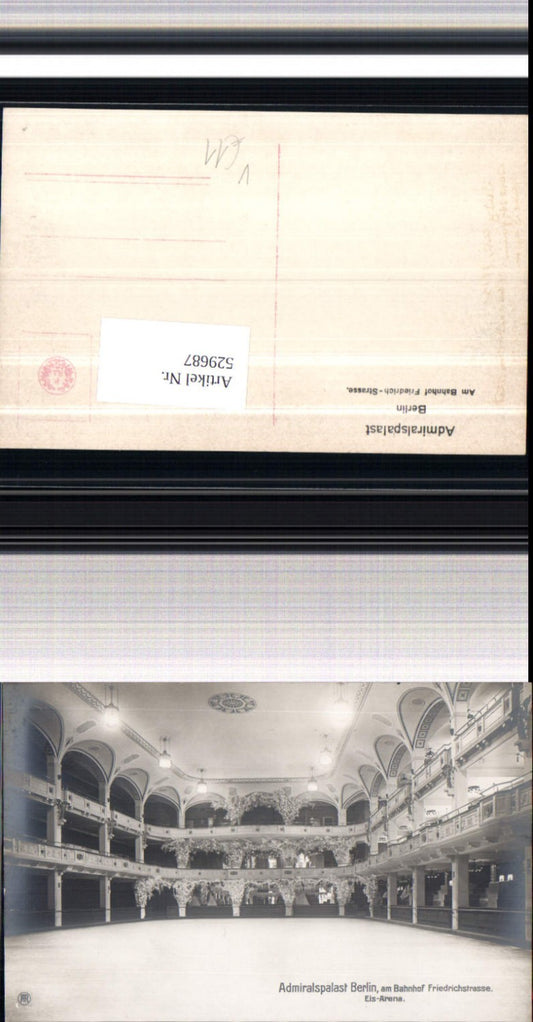 529687,tolle Foto-AK Berlin Admiralpalast Friedrichstraße am Bahnhof pub RPH