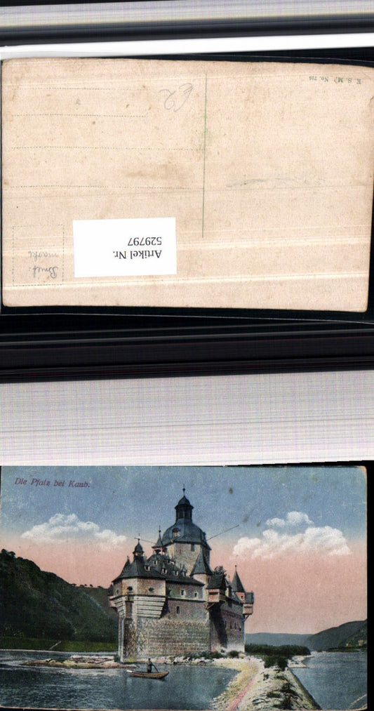 529797,Die Pfalz bei Kaub Boot