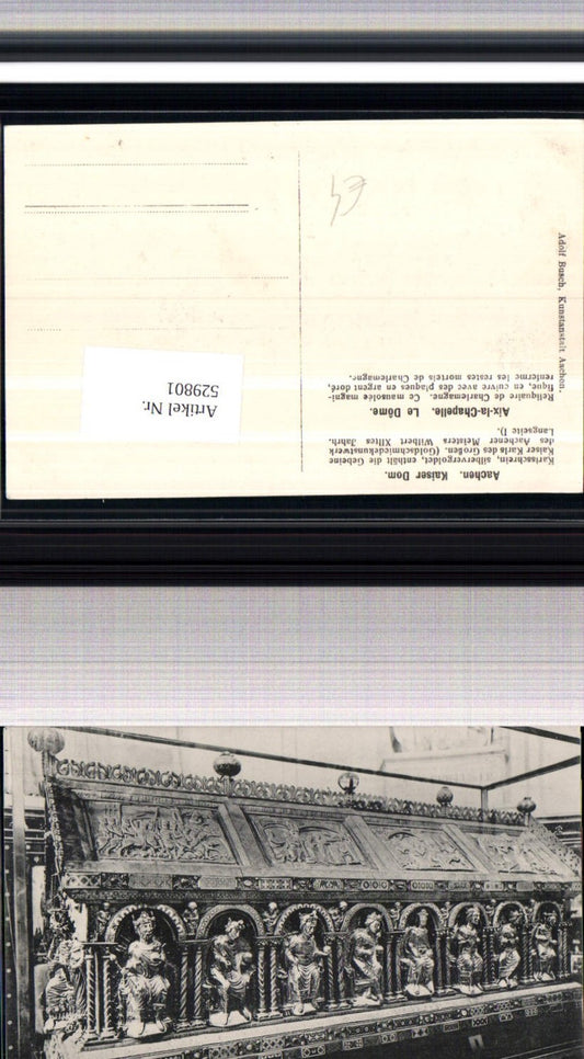 529801,Aachen Kaiser Dom