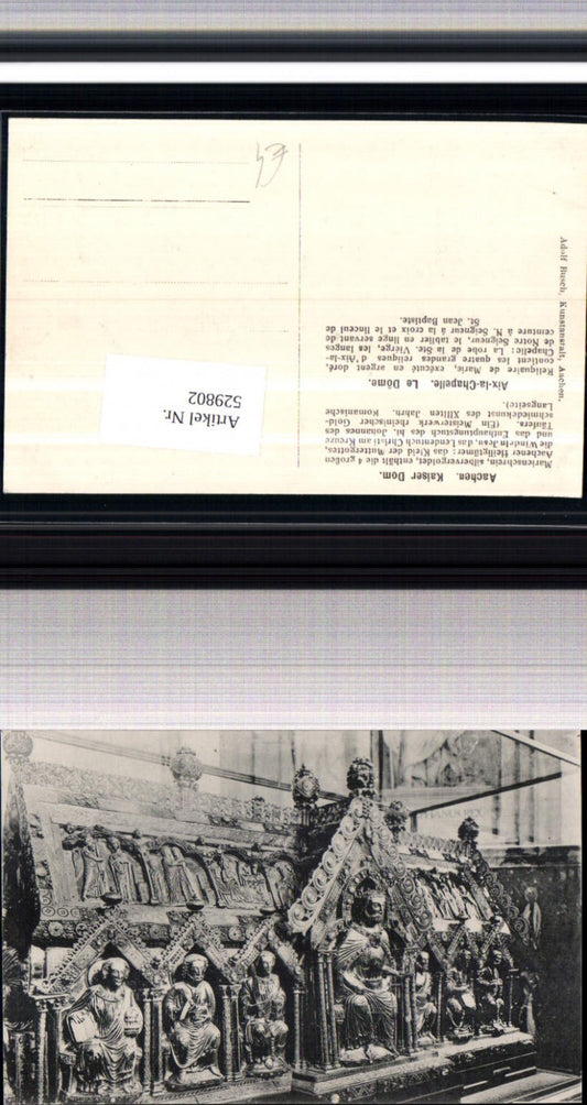 529802,Aachen Kaiser Dom