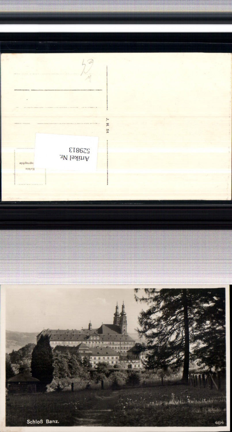529813,Schloß Banz Bad Staffelstein LK Lichtenfels