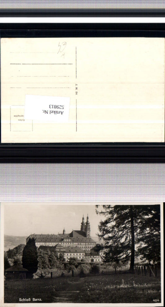 529813,Schloß Banz Bad Staffelstein LK Lichtenfels