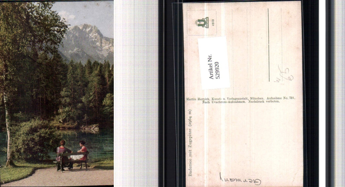529920, Badersee Zugspitze near Grainau Garmisch Partenkirchen