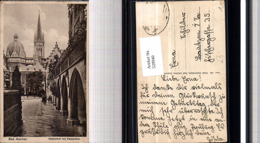 529940,Bad Aachen Kaschhof Kaiserdom Dom