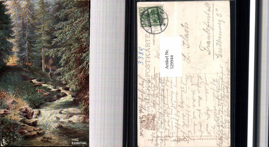 529944,Künstler AK Harz Radautal  b. Bad Harzburg pub Tuck Oilette 206 B
