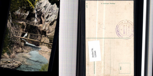 529946,Berchtesgaden Eingang zur Almbachklamm Brücke Ettenberg Marktschellenberg