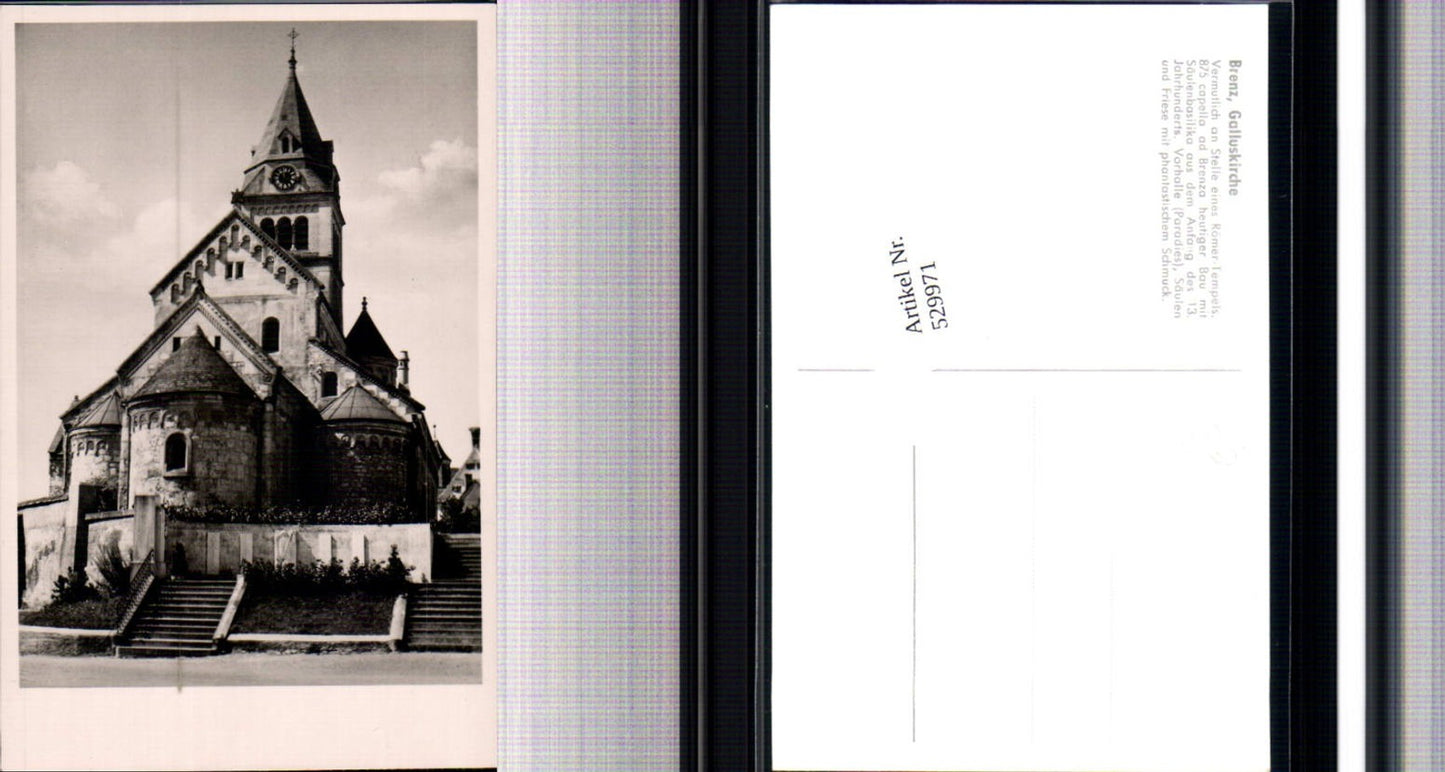 529971,Foto Ak Brenz Galluskirche Sontheim an der Brenz