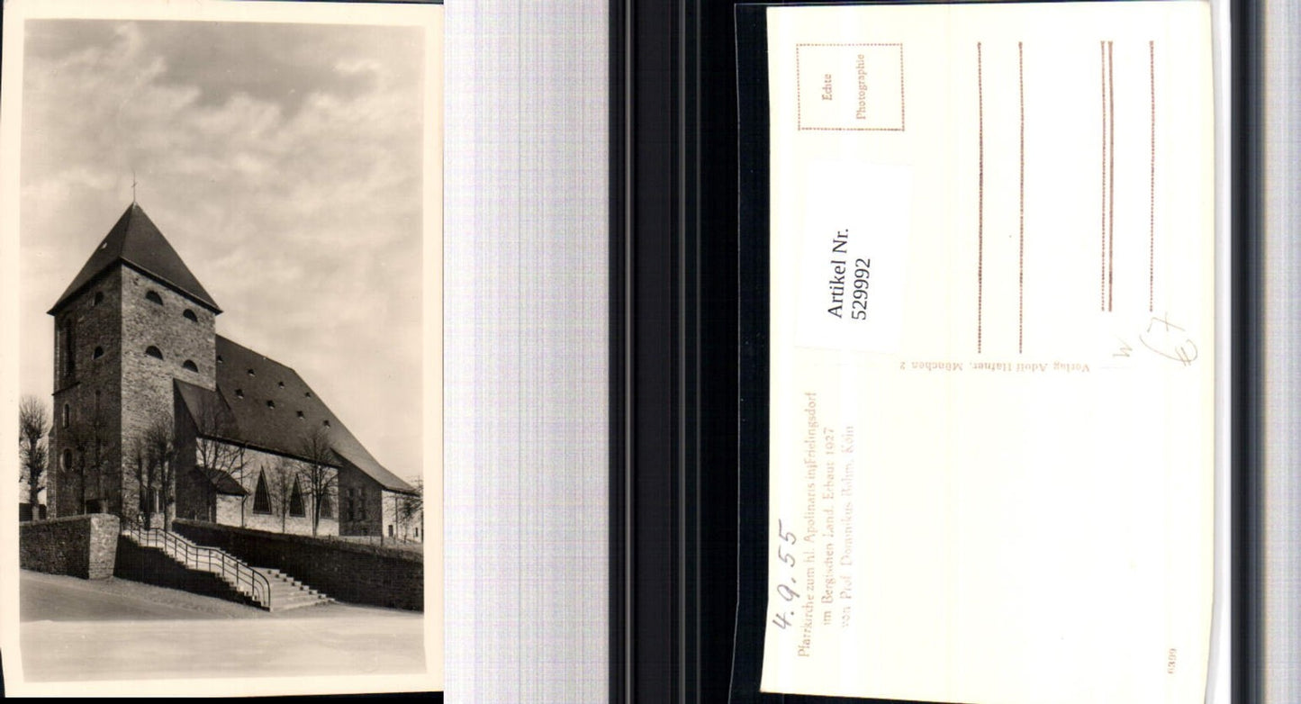 529992,Frielingsdorf Pfarrkirche Bergisches Land Lindlar