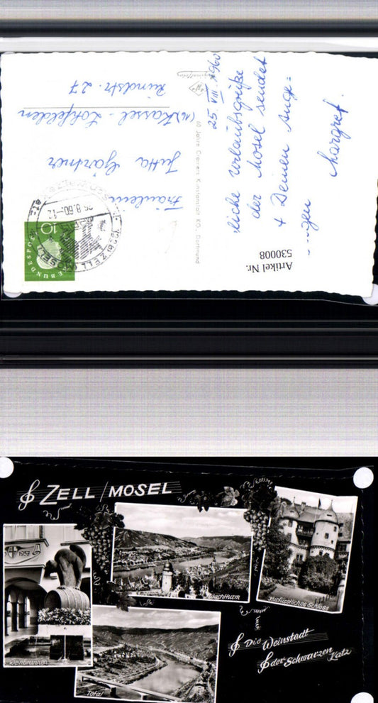 530008,Zell am Mosel Wein Weinbrunnen LK Cochem Zell