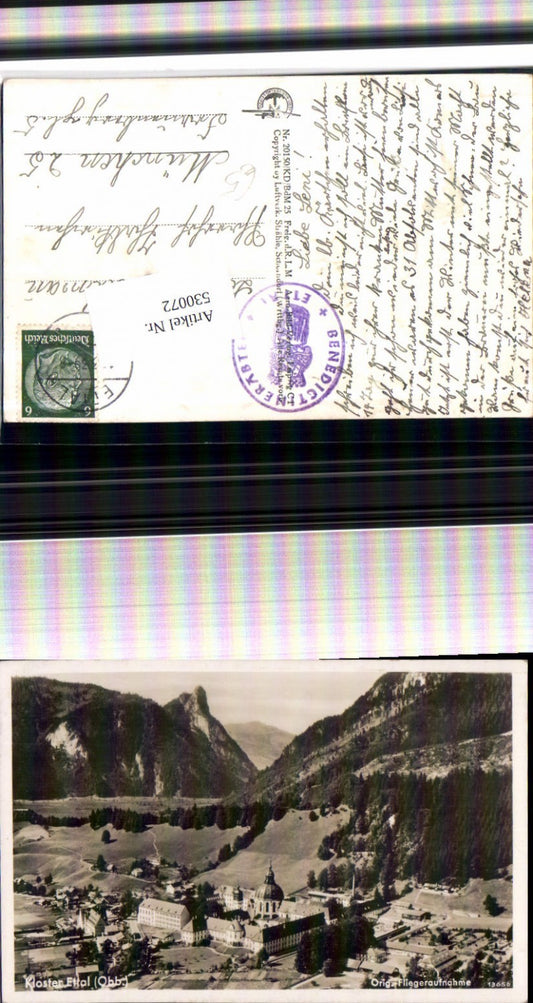 530072,Fliegeraufnahme Ettal