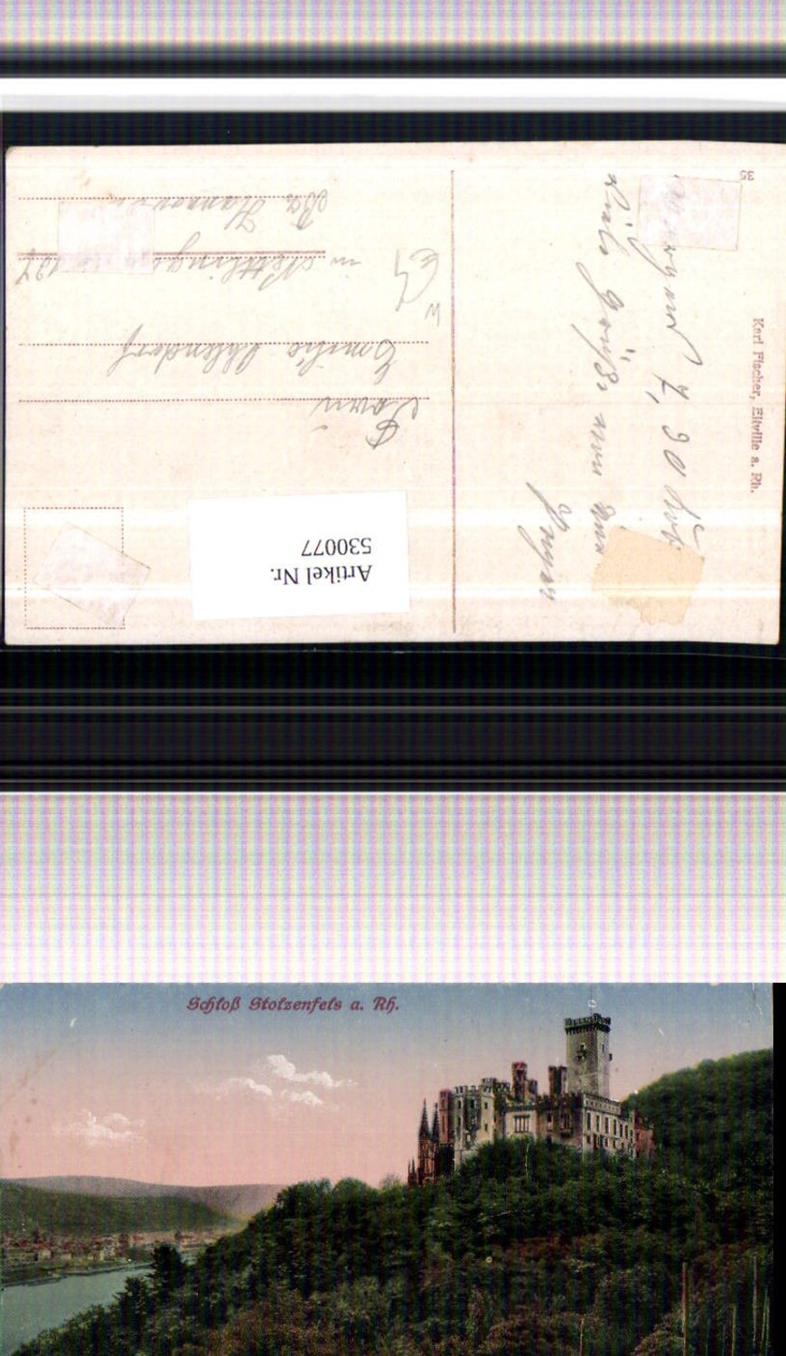 530077,Schloss Stolzenfels am Rhein Koblenz