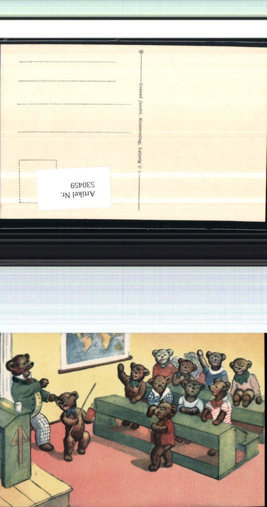 530459,Humor Personifizierte Vermenschlichte Bären Teddy Teddybären Schule