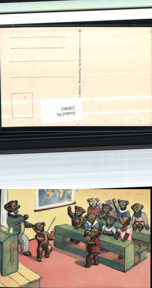 530463,Humor Personifizierte Vermenschlichte Bären Teddy Teddybären Schule